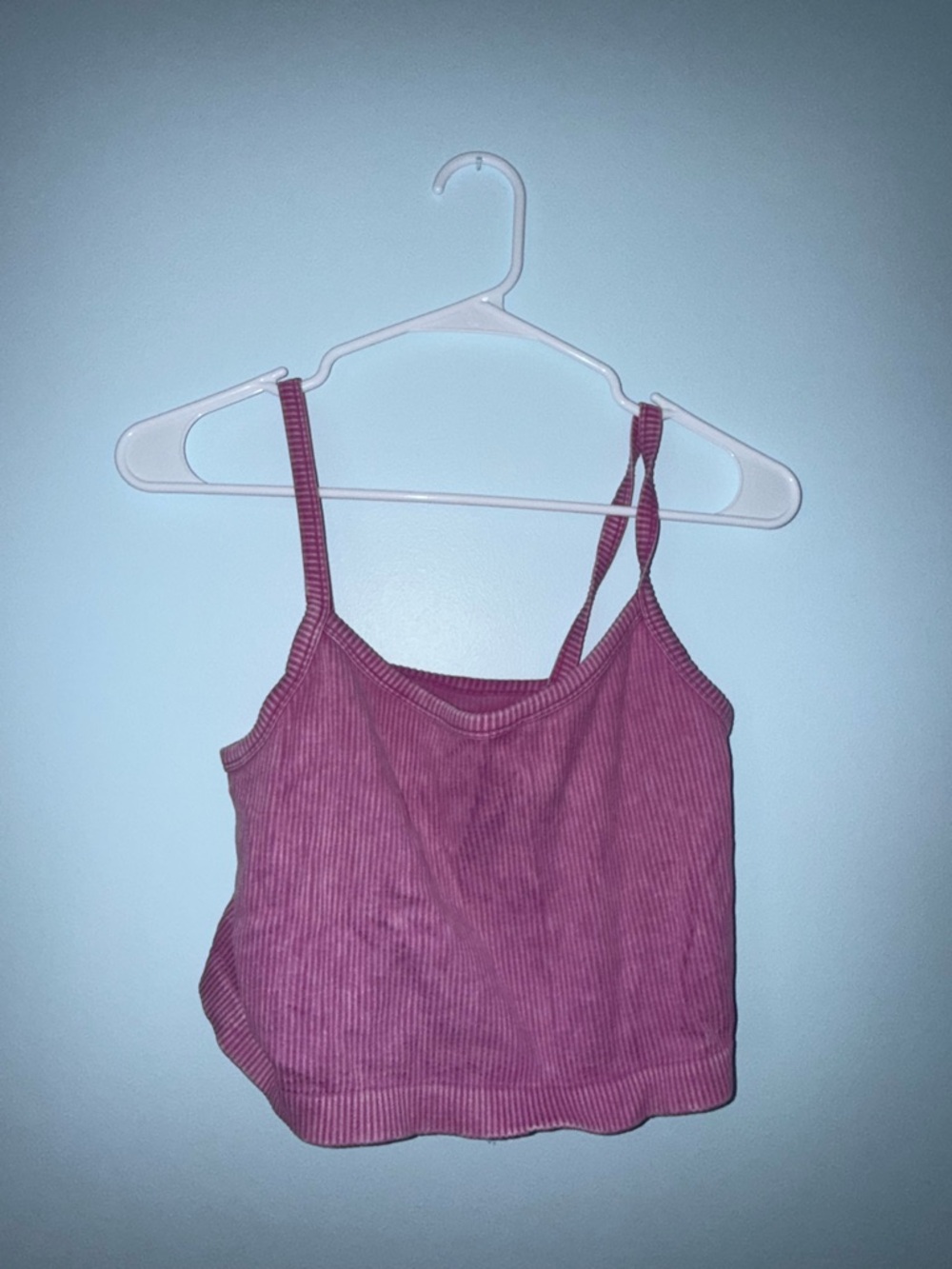 Forever 21 Ribbed Pink Camisole Tank